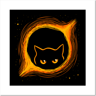 Chaos Origin - Cat Space Design Posters and Art